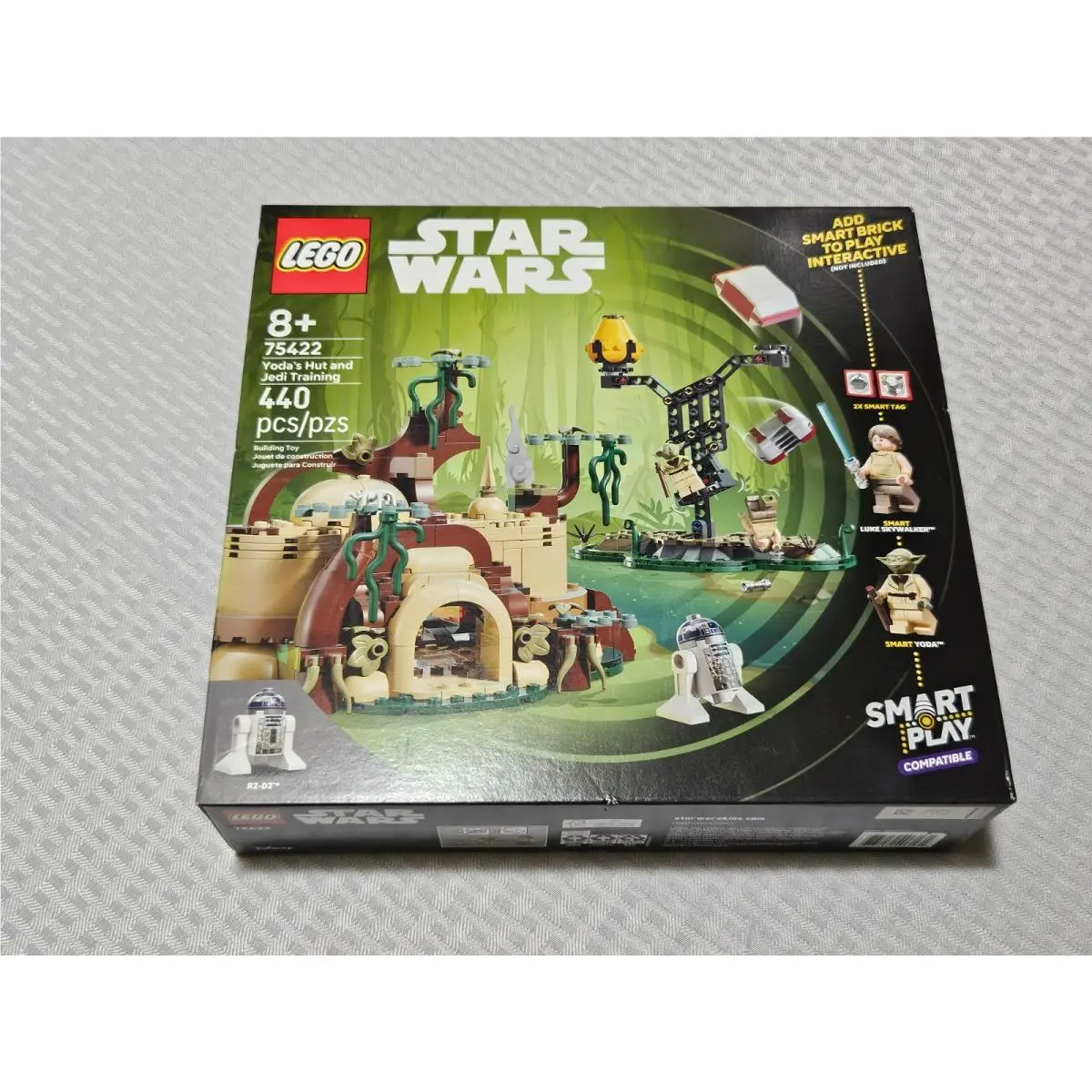 Lego Star Wars 75442 Yoda`s Hut and Jedi Training Smart Play