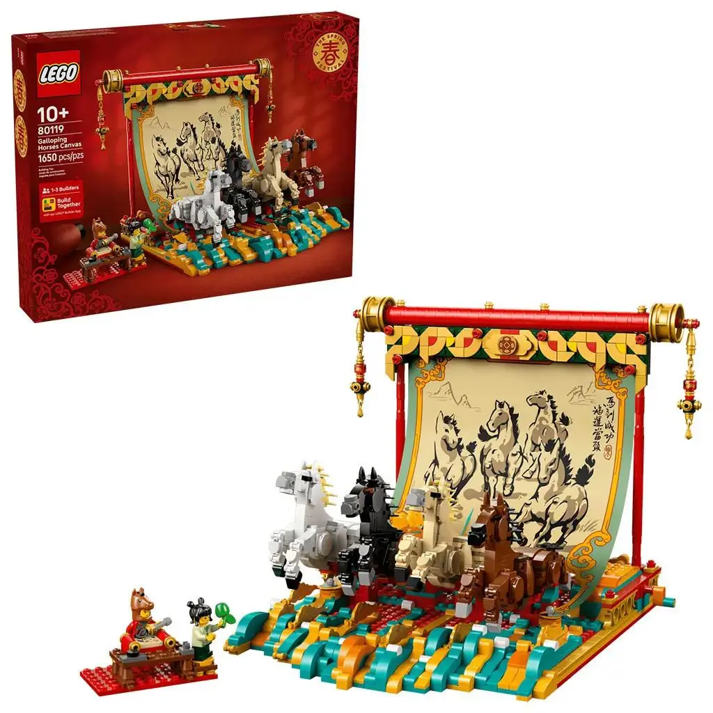 Lego® Spring Festival Galloping Horse Canvas Toy 80119