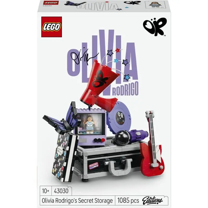 Lego Editions Olivia Rodrigo`s Secret Storage 43030 Collectible Building Toy Set