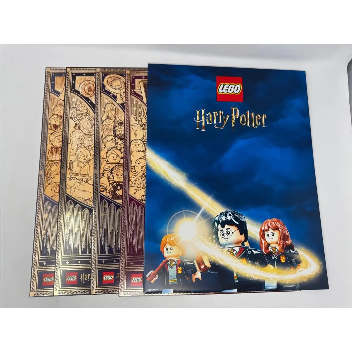 Lego Harry Potter 5009593 Art Print Posters 2nd Edition 5-8 Set of 4 Limited