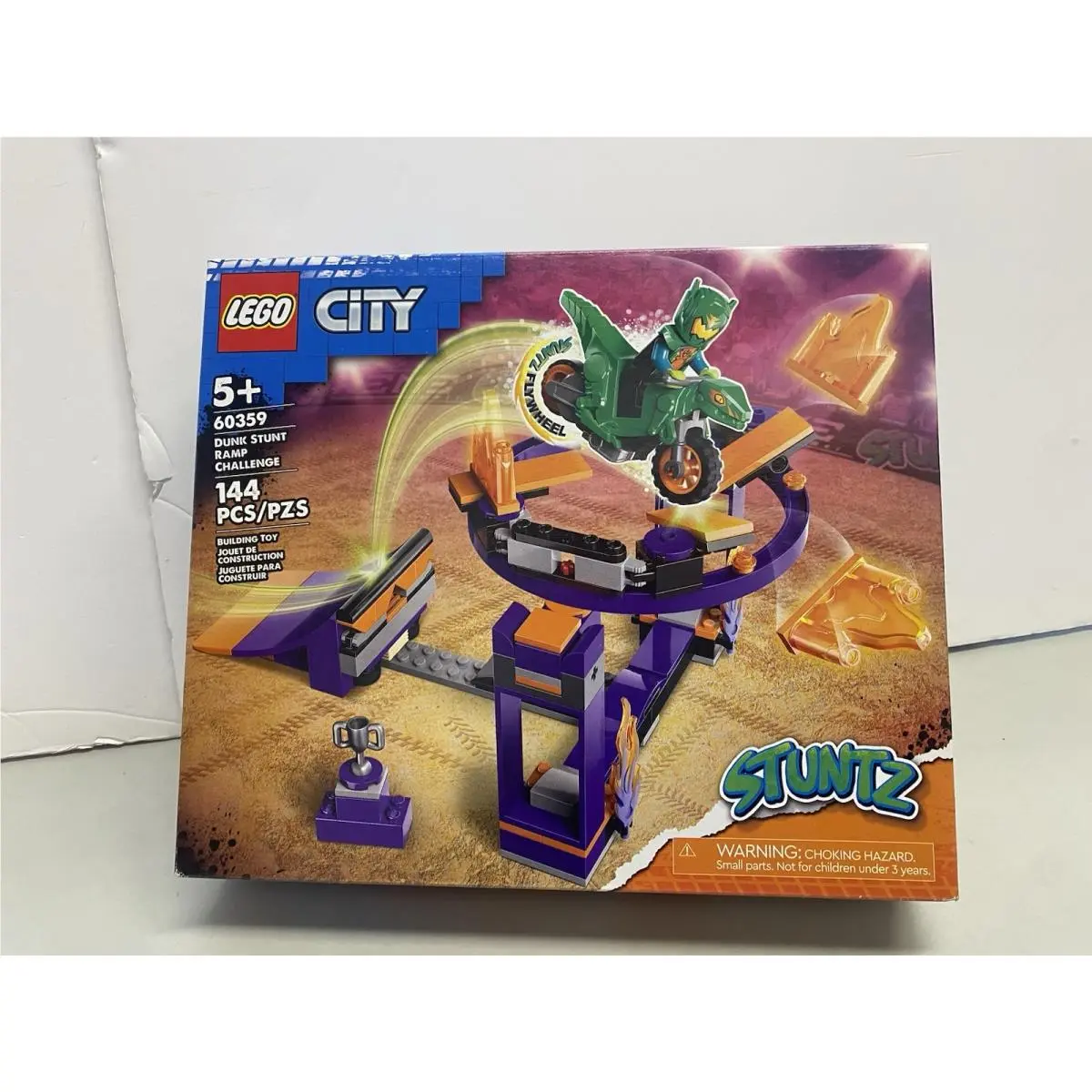 Lego City 60359 Dunk Stunt Ramp Challenge Building Toy Set - Best Kids Gift