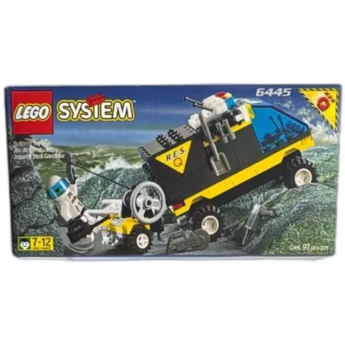 Lego System 6445 Emergency Response Truck Set 1998 Resq Box