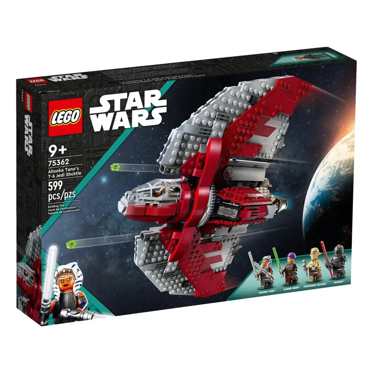 Lego Star Wars 75362 Ahsoka Tano`s T-6 Jedi Shuttle