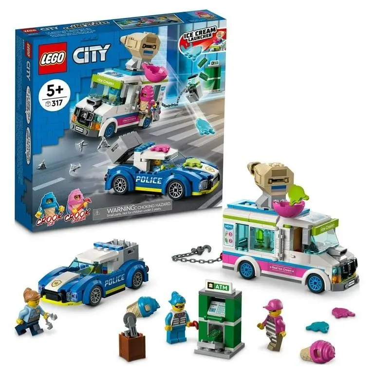 Lego City: Ice Cream Truck Police Chase 60314 - Retired 2022