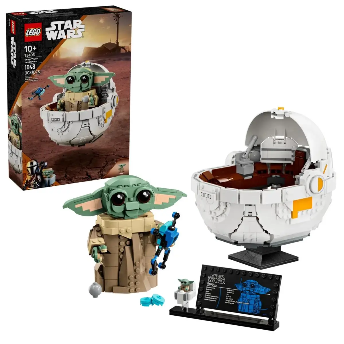 Lego Star Wars: Grogu with Hover Pram 75403