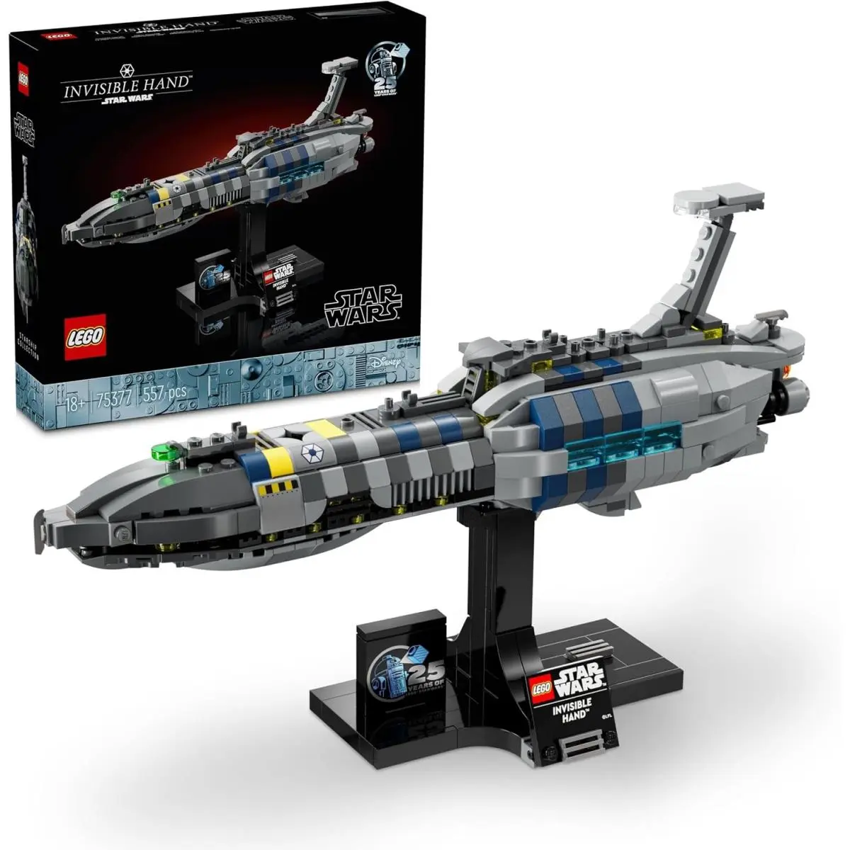 Lego Star Wars Invisible Hand 557-pcs Building Set 75377