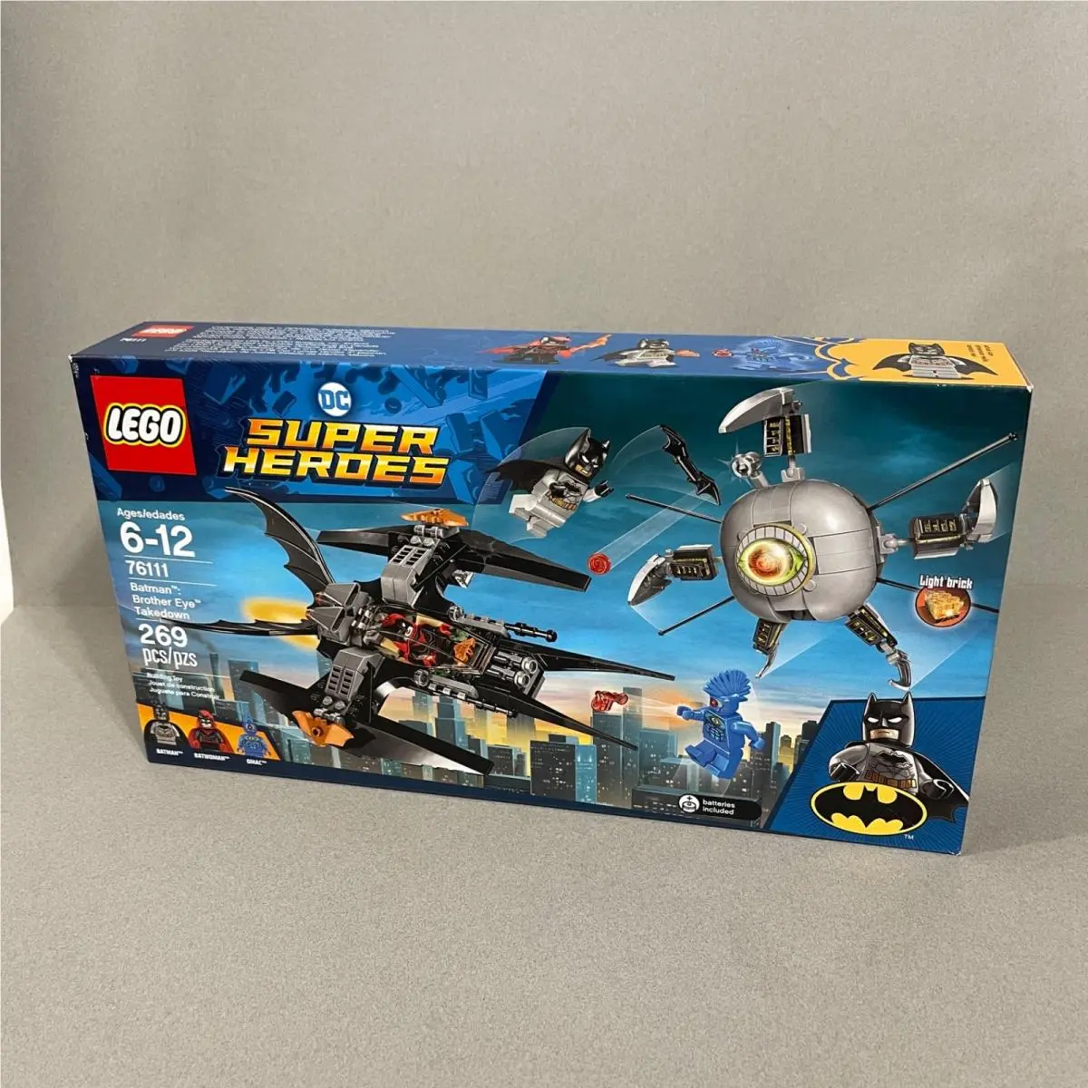 Lego Superheroes DC 76111 Batman Brother Eye Takedown Set Retired