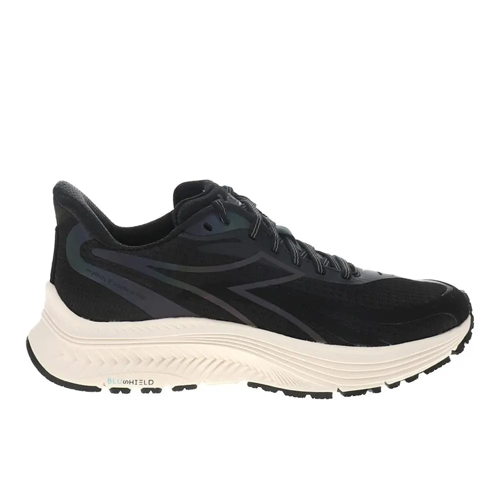 Diadora Mythos Blushield 9 Vortice Hip Running Womens Black Sneakers Athletic S