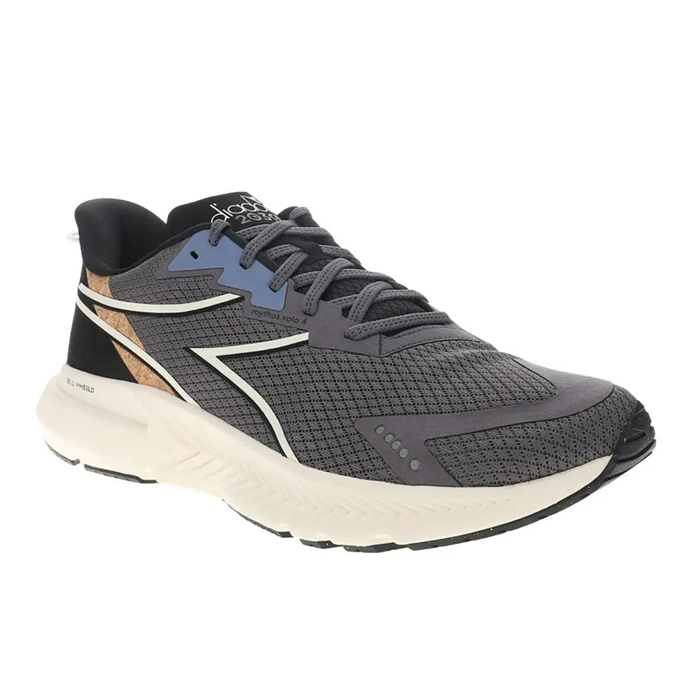 Diadora shoes - diadora Mythos Blushield Volo 4 2030 Running - 180227-C2763 - Black, Grey 5
