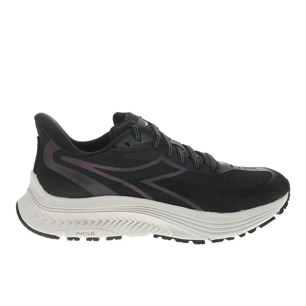 Diadora Mythos Blushield 9 Vortice Hip Running Womens Black Sneakers Athletic S