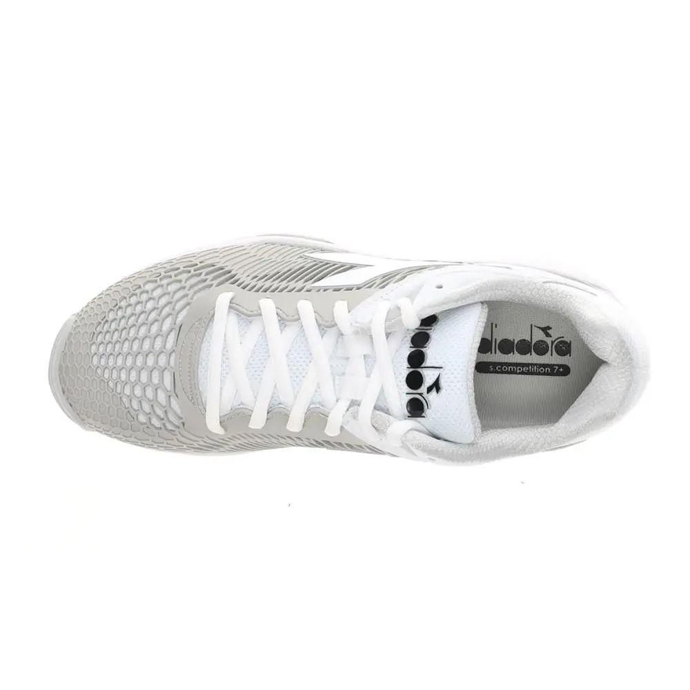 Diadora shoes - diadora Speed Competition 7 Plus Ag Tennis - 180615-C2750 - Grey, White 7
