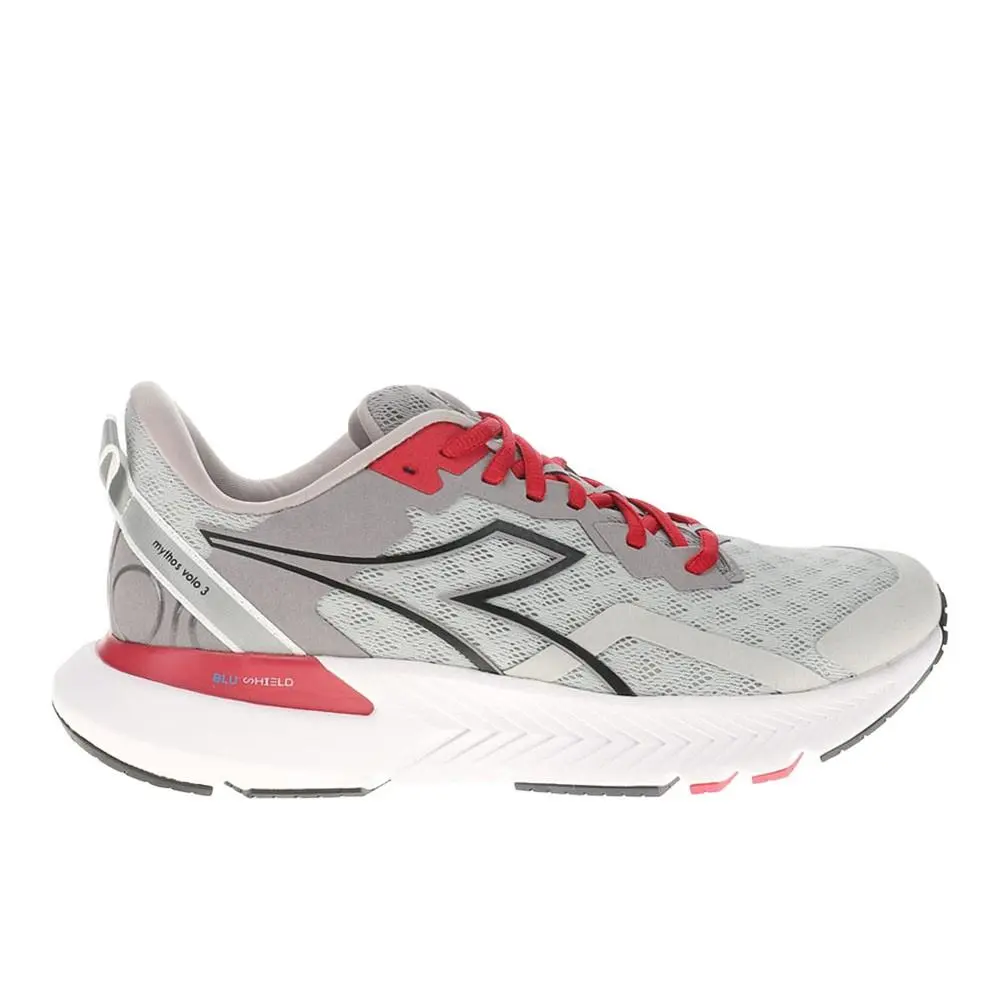 Diadora shoes - diadora Mythos Blushield Volo 3 Running - 179090-D0483 - Grey 4