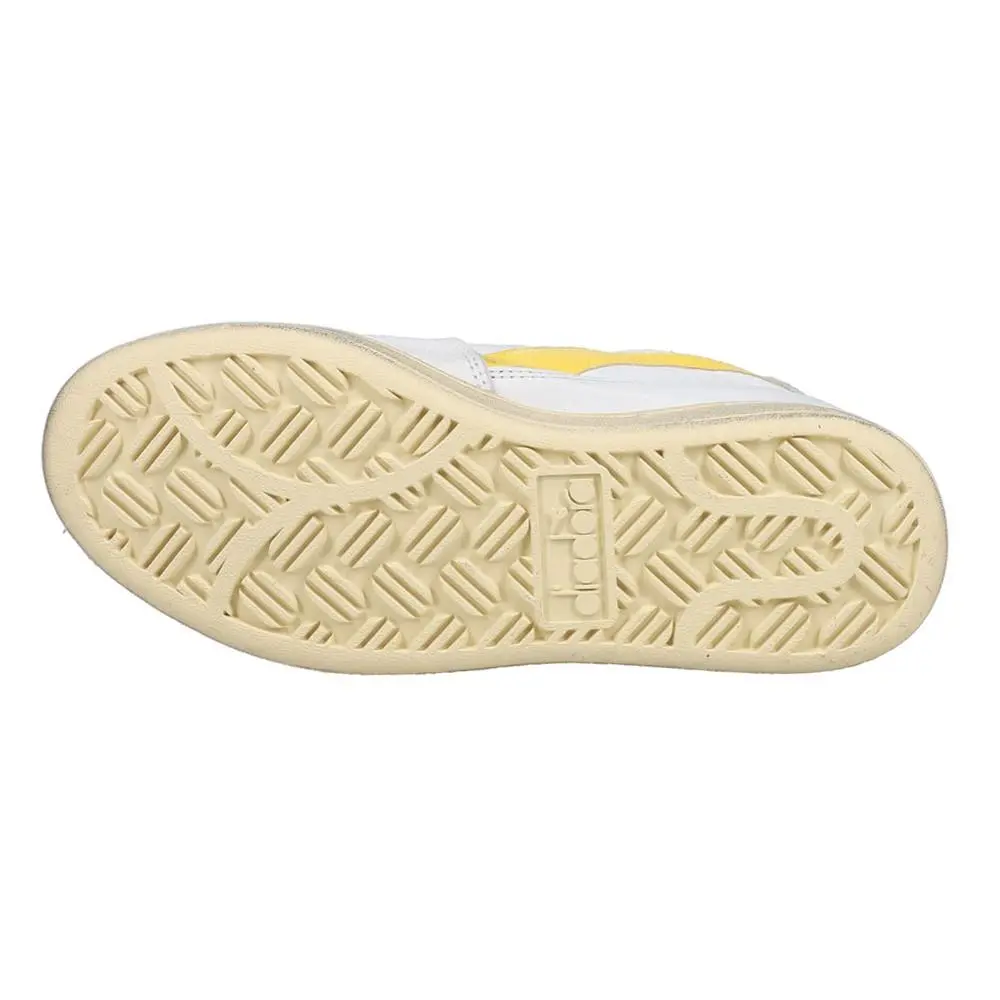 Diadora shoes - diadora Mi Basket Low Used Lace Up - 179043-C1682 - White 3