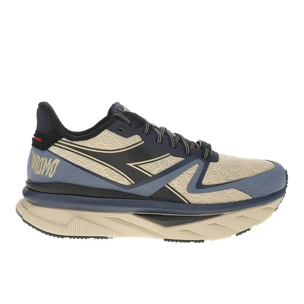 Diadora Atomo V7000 Dromo Running Mens Beige Blue Sneakers Athletic Shoes 1810