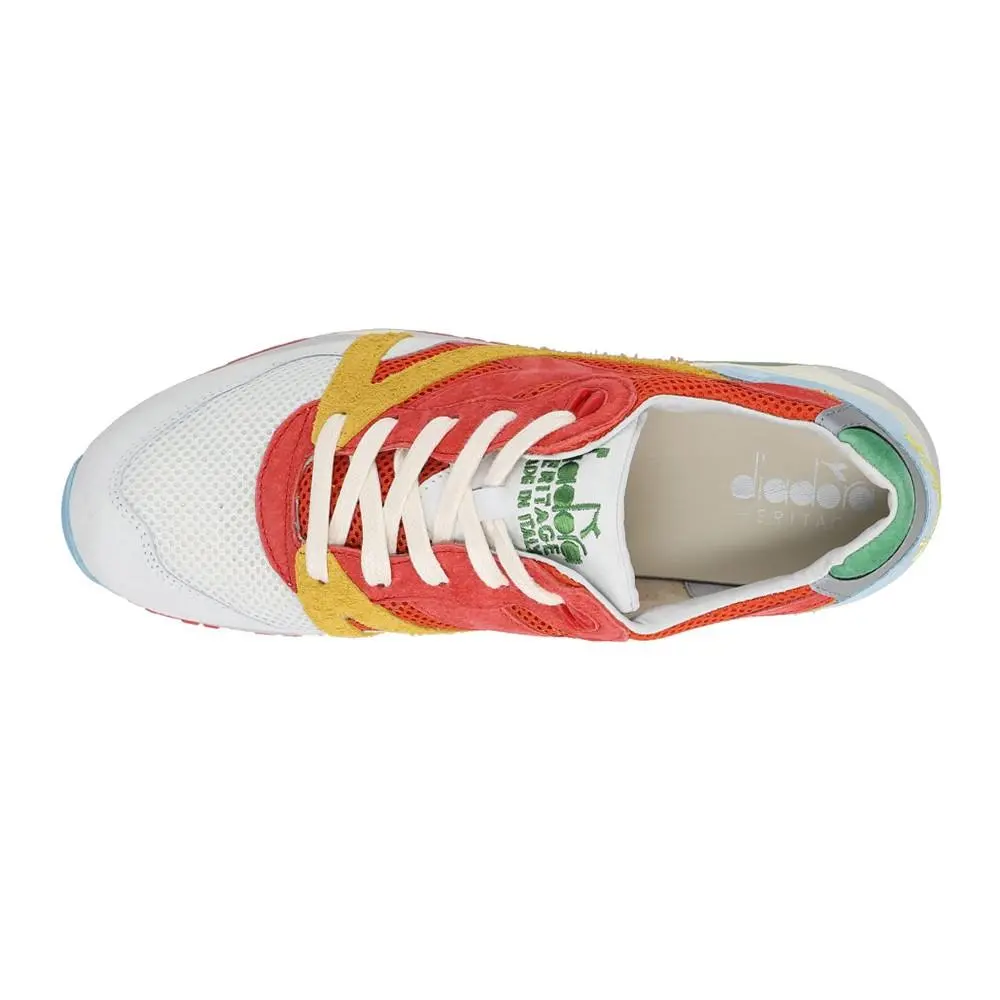 Diadora shoes - diadora N9000 Sicilia Italia Lace Up - 179679-40040 - Red, White 2