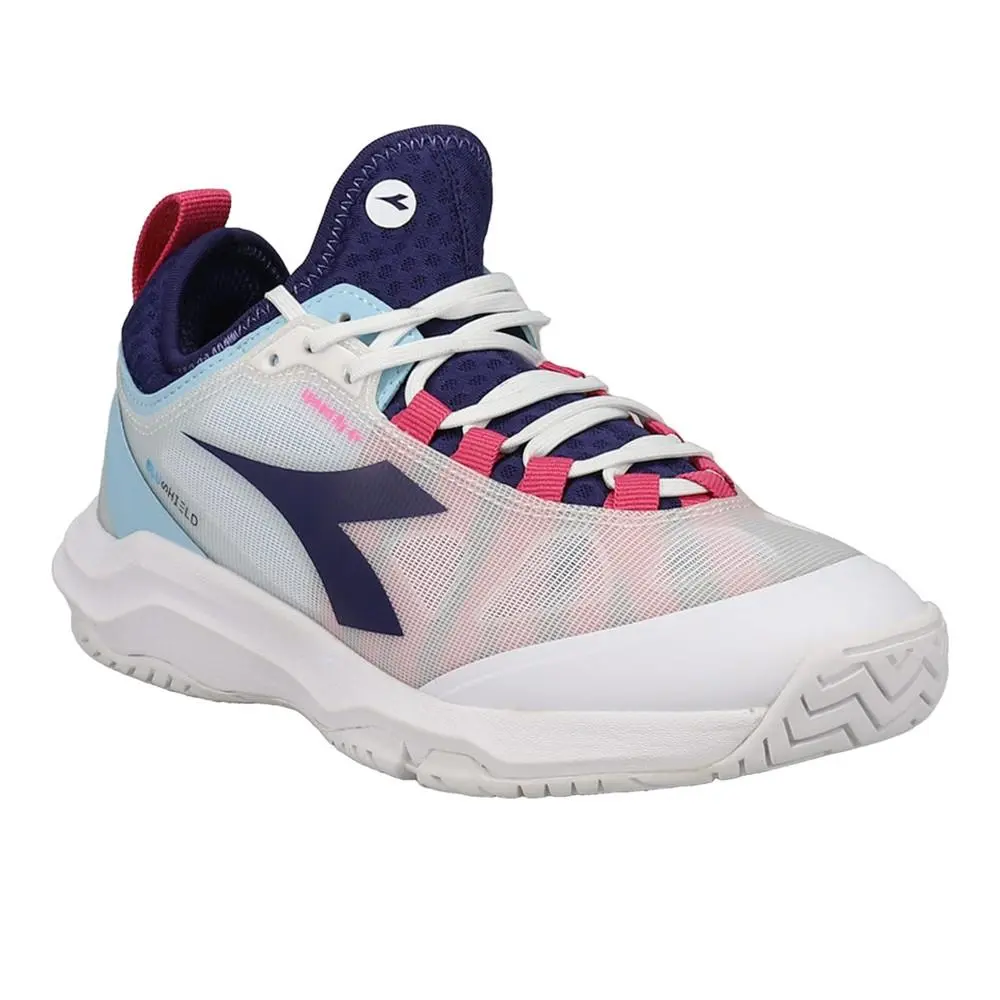 Diadora shoes - diadora Speed Blushield Fly 4 Plus Ag Tennis - 179506-D0257 - White 0