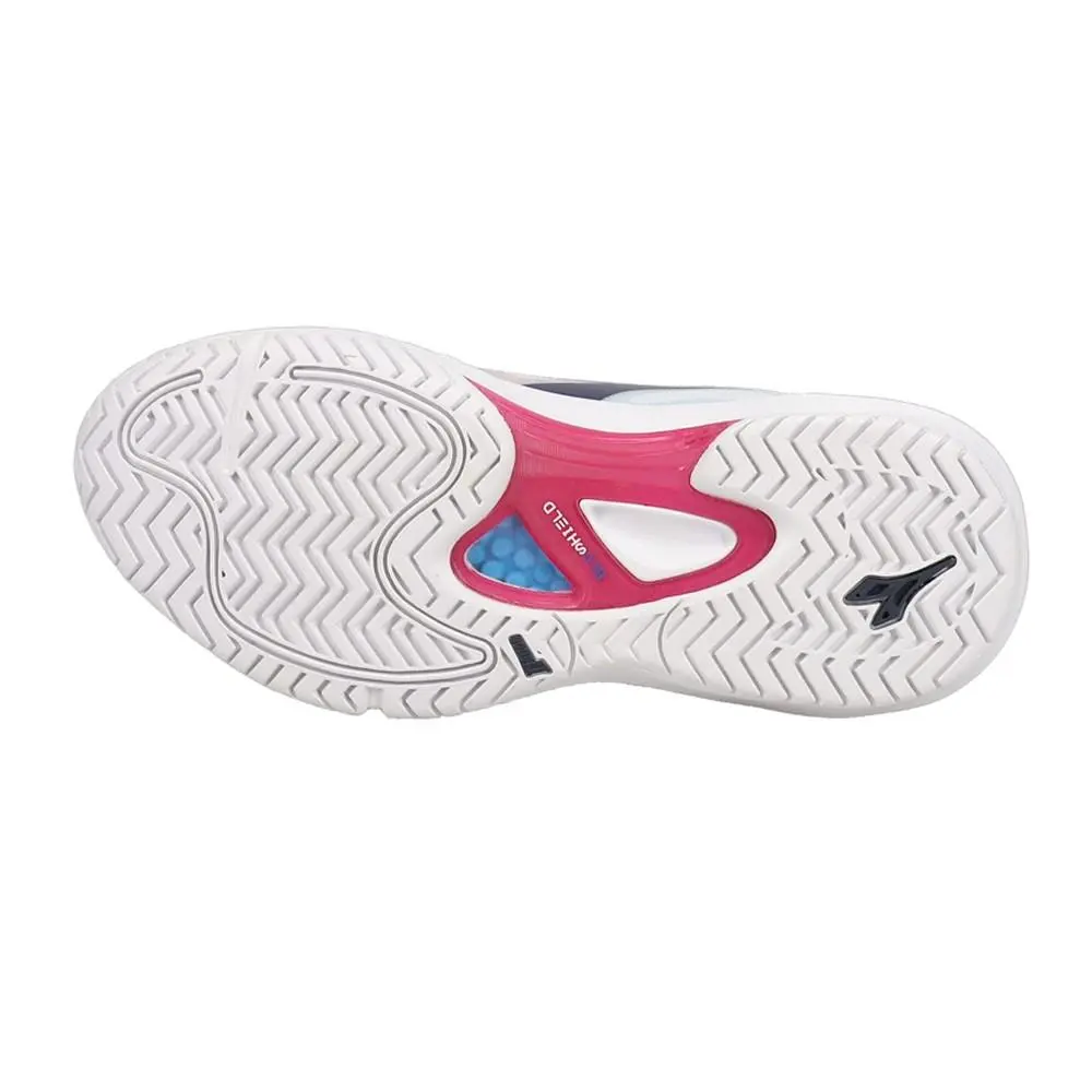 Diadora shoes - diadora Speed Blushield Fly 4 Plus Ag Tennis - 179506-D0257 - White 3