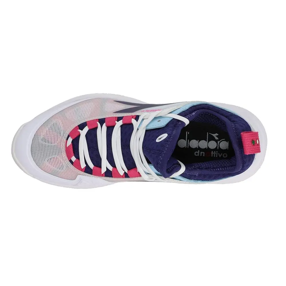 Diadora shoes - diadora Speed Blushield Fly 4 Plus Ag Tennis - 179506-D0257 - White 7