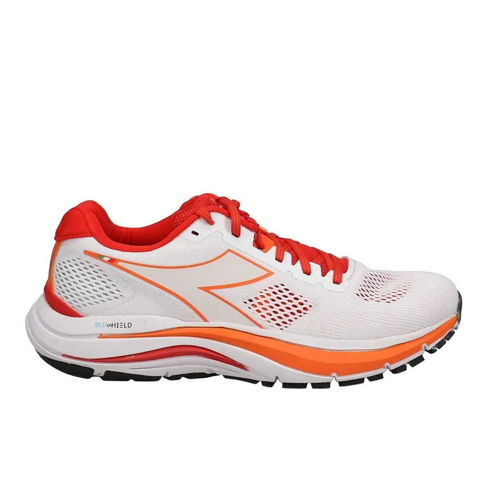 Diadora Mythos Blushield 7 Vortice Running Womens White Sneakers Athletic Shoes