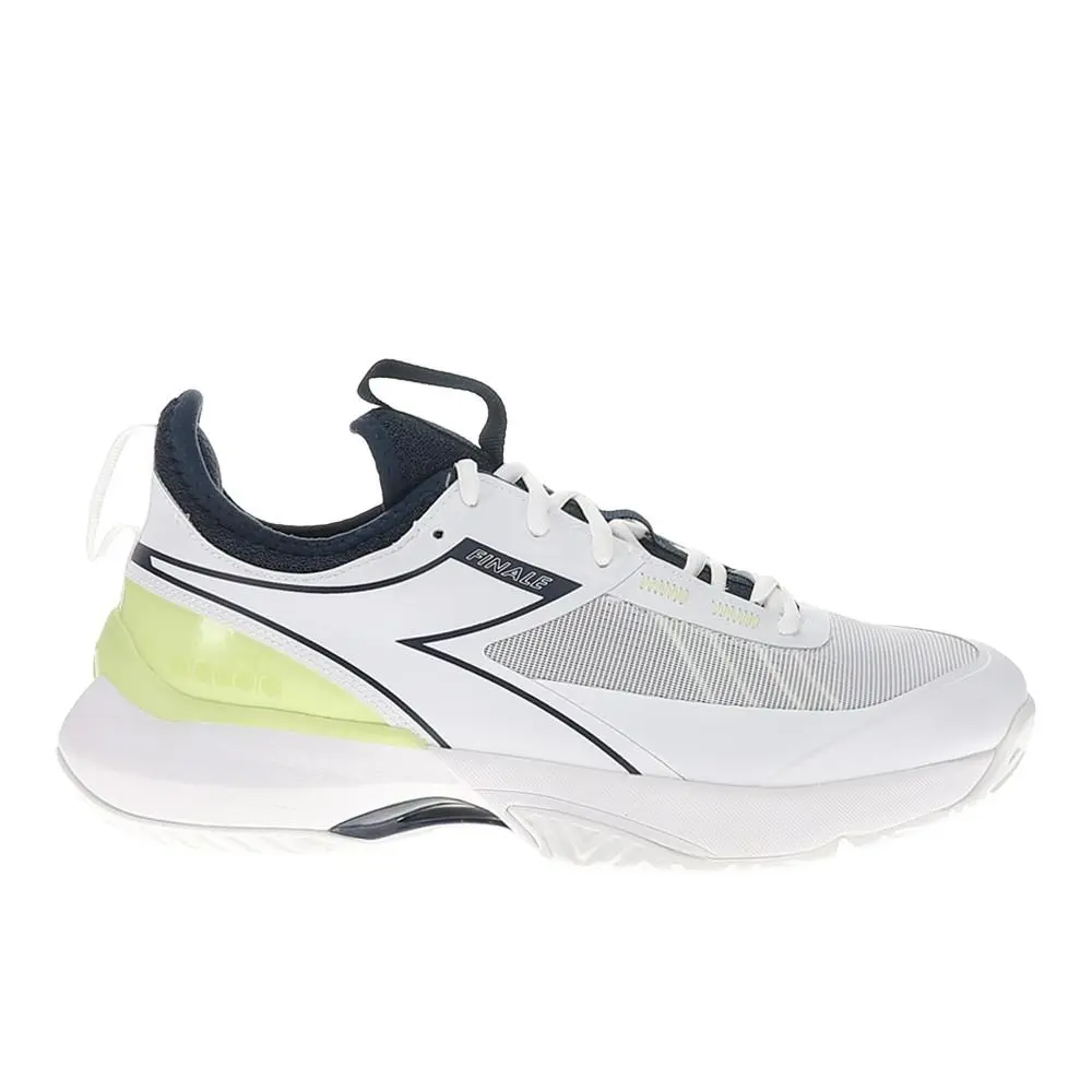 Diadora Finale All Ground Tennis Mens White Sneakers Athletic Shoes 179359-D103