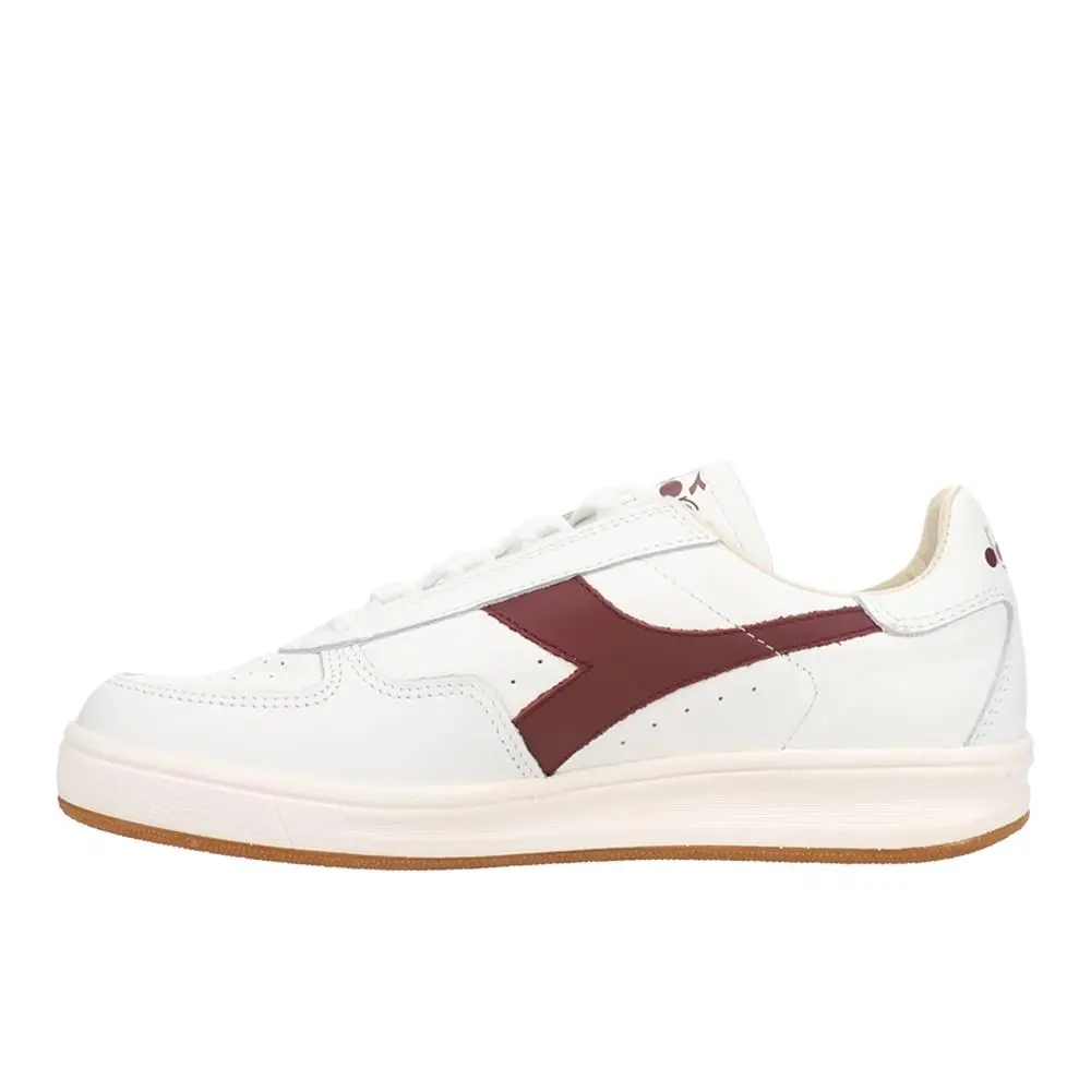 Diadora shoes - diadora B.Elite H Italia Sport Perforated Lace Up - 176277-C8824 - White 1