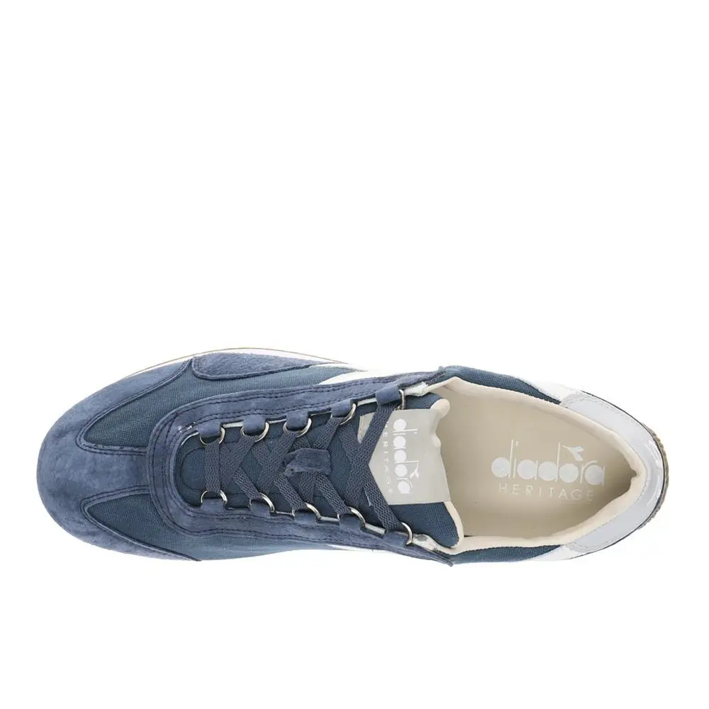Diadora shoes - diadora Equipe H Dirty Stone Wash Lace Up - 174735-60076 - Blue 7