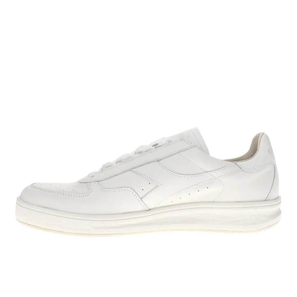 Diadora shoes - diadora B.Elite H Italia Sport Perforated Lace Up - 176277-C0657 - White 1
