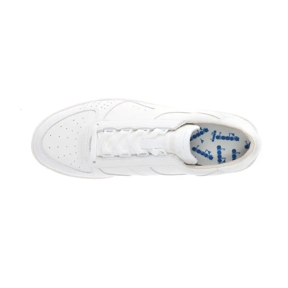 Diadora shoes - diadora B.Elite H Italia Sport Perforated Lace Up - 176277-C0657 - White 2