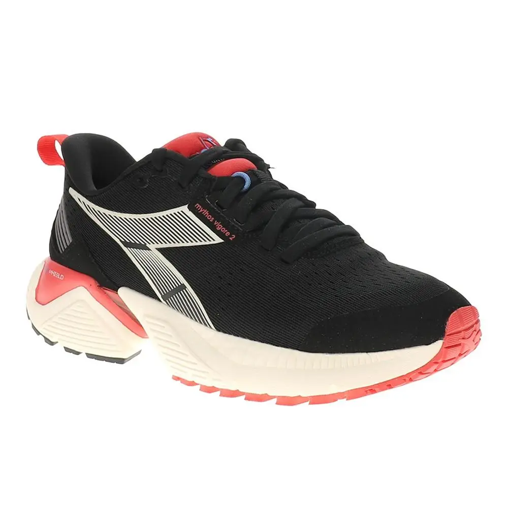 Diadora shoes - diadora Mythos Blushield Vigore 2 Running - 179072-C4377 - Black, Pink 0