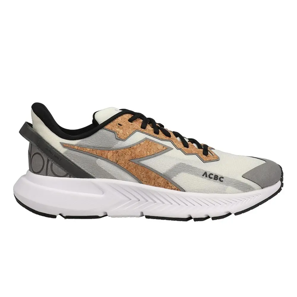 Diadora X Acbc Mythos Blushield Volo 3 Running Mens Brown Grey White