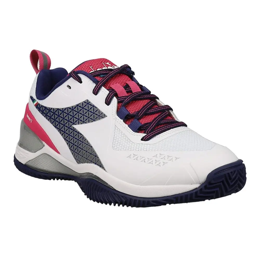Diadora shoes - diadora Blushield Torneo 2 Clay Tennis - 179505-D0257 - White 5