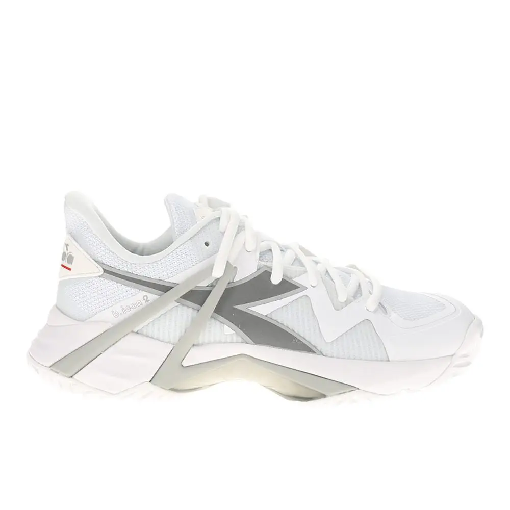 Diadora B.icon 2 All Ground Tennis Womens White Sneakers Athletic Shoes 179103