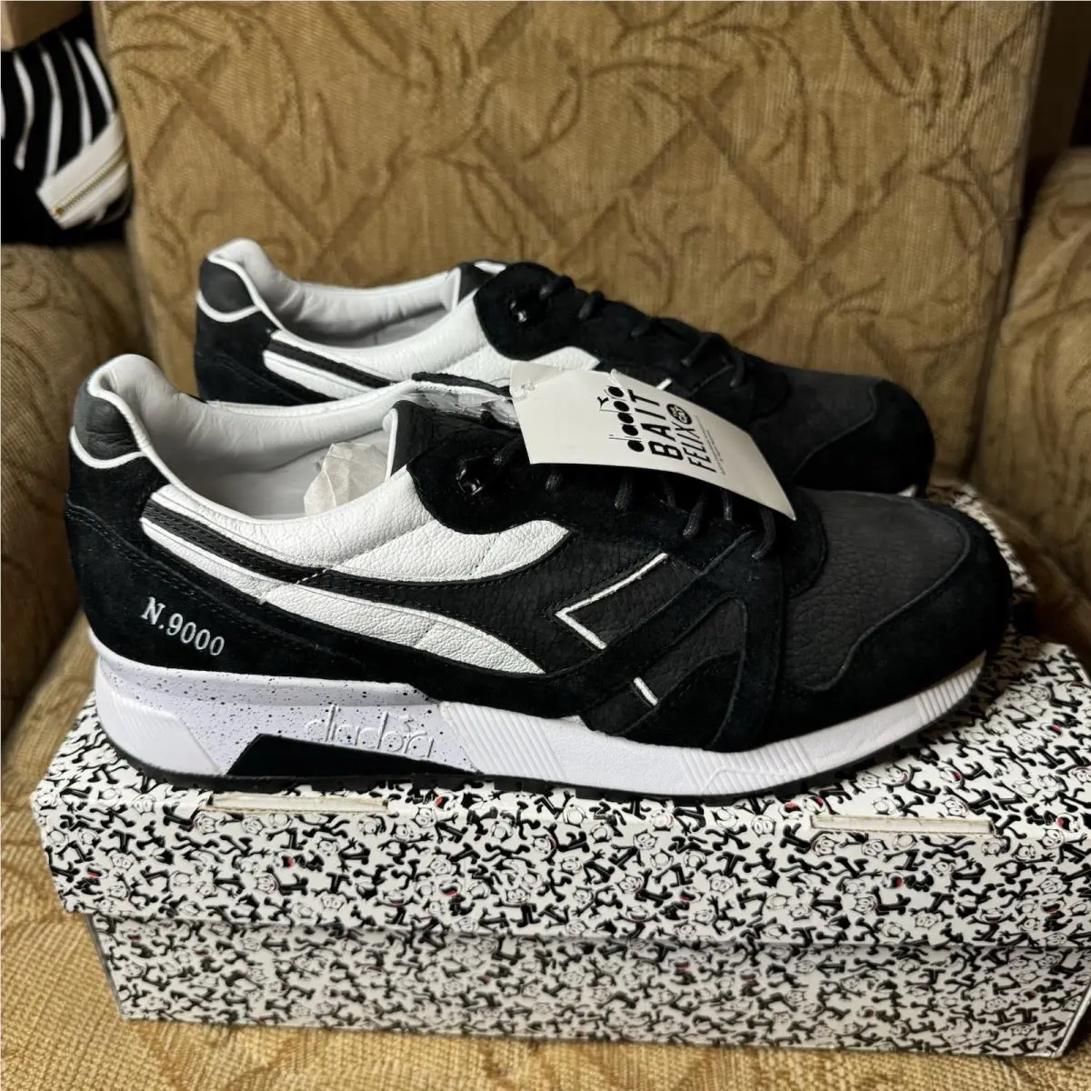 Diadora shoes - Diadora N9000 - 501 171241 01 - Black 2
