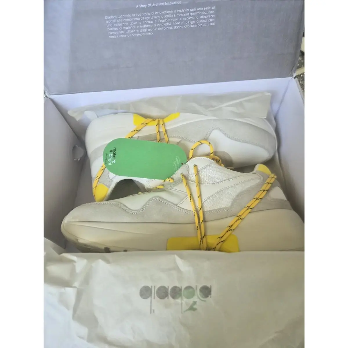 Diadora shoes - DIADORA N9000 TSX - TSX - White 7