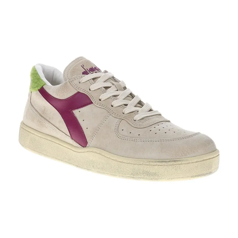 Diadora shoes - diadora Mi Basket Low Shearling Lace Up - 180171-25003 - Beige (UPC: 197020123250) 0