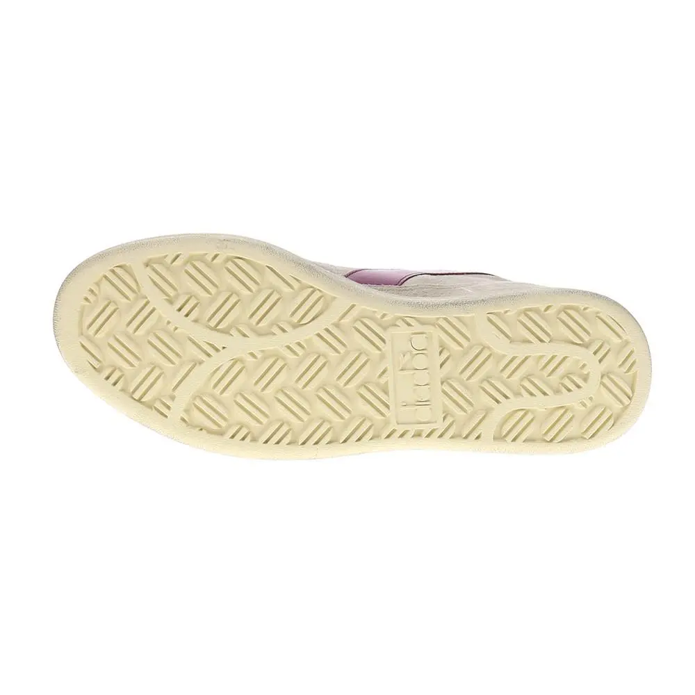 Diadora shoes - diadora Mi Basket Low Shearling Lace Up - 180171-25003 - Beige (UPC: 197020123250) 3