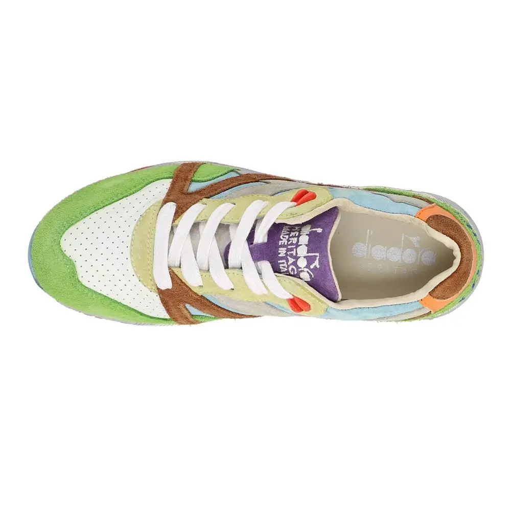 Diadora shoes - diadora N9000 Alpina Italia Lace Up - 179763-70312 - Green, Multi (UPC: 193867965459) 2