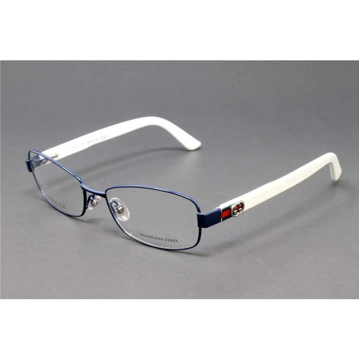 Eyeglasses GG2893-71E Blue White 52mm Metal Optical Frame by Gucci