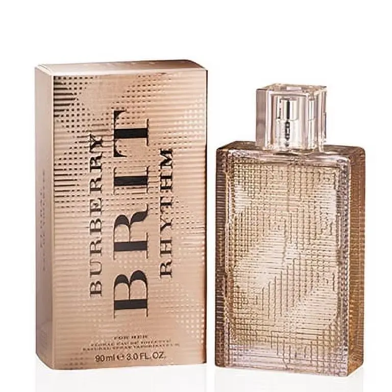 Women Burberry Brit Rhythm Floral 3 oz - 90ml Edt Spray / / Rare /