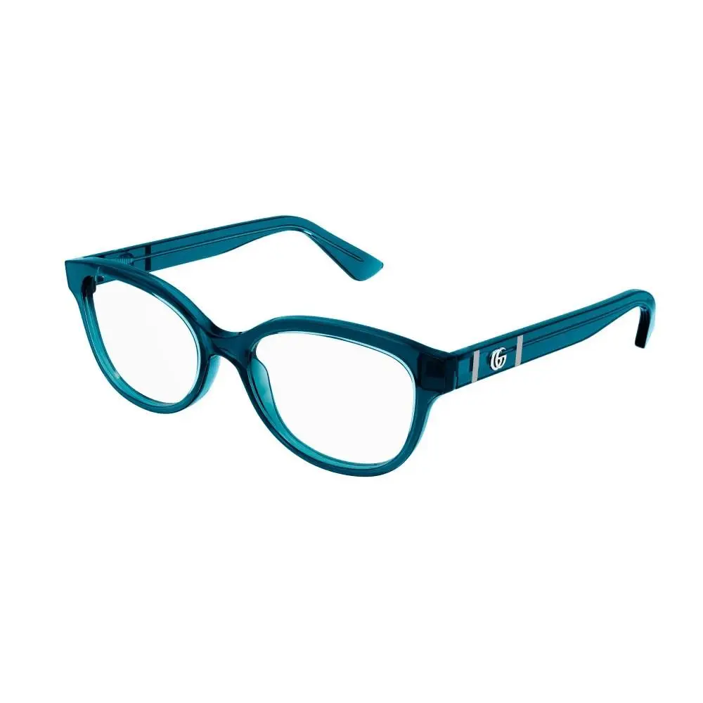 Gucci GG1115O 003 RX Gloss Translucent Blue Frame Only Italy