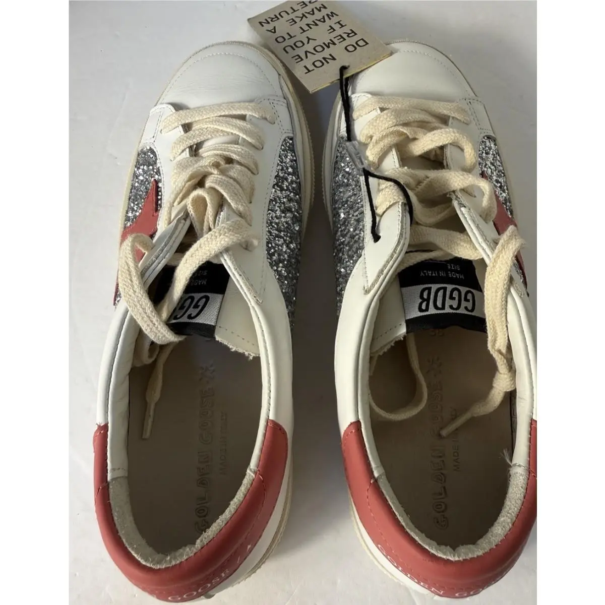 Golden Goose shoes - Golden Goose May - May - GTF00715F00608570208 - White 8