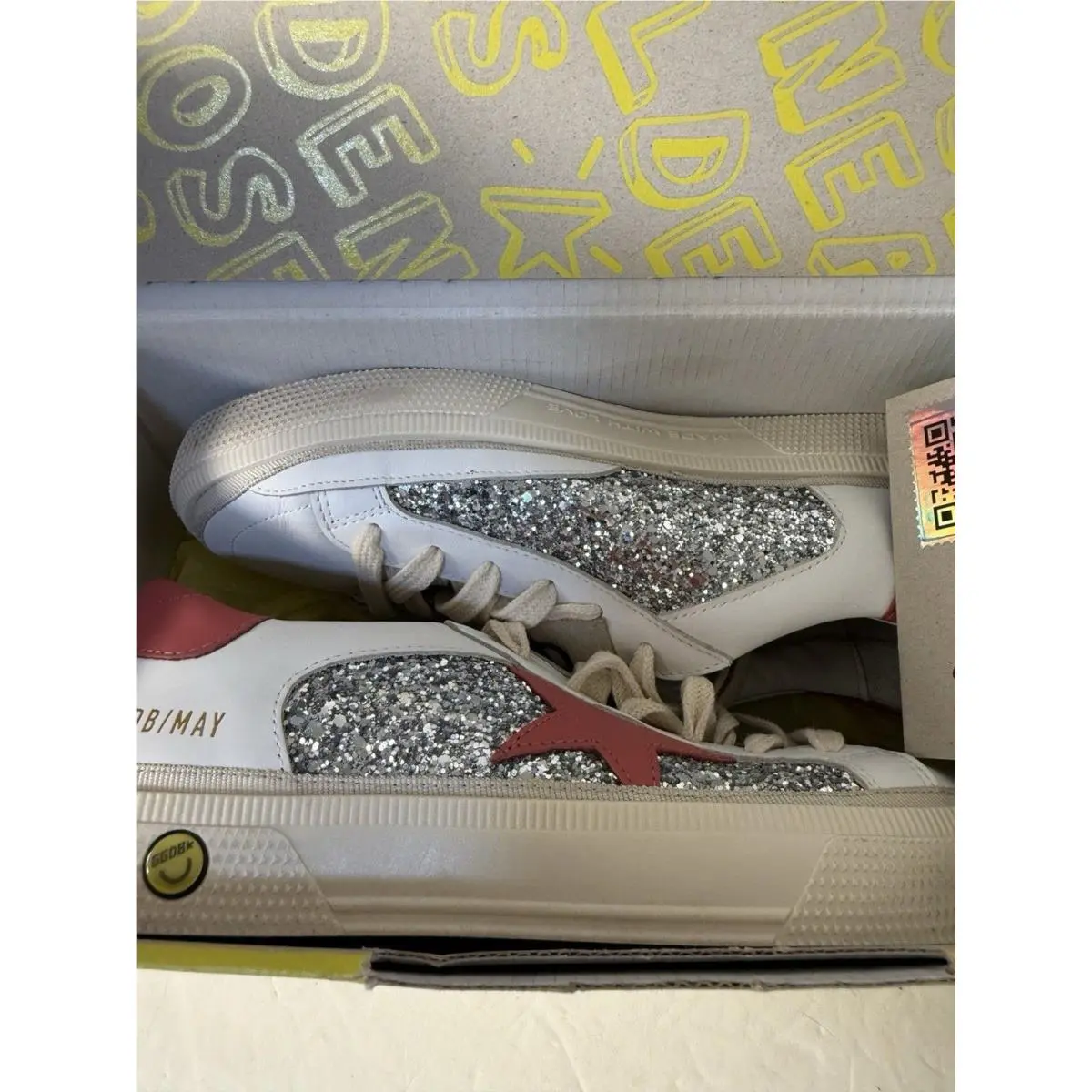Golden Goose shoes - Golden Goose May - May - GTF00715F00608570208 - White 12