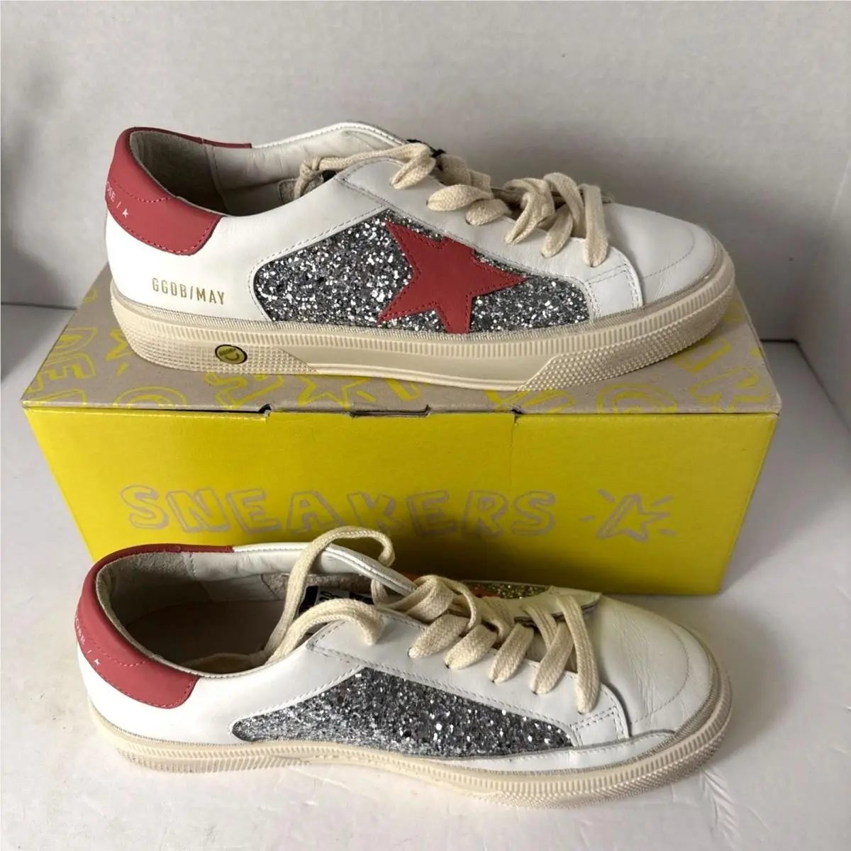 Golden Goose shoes - Golden Goose May - May - GTF00715F00608570208 - White 14