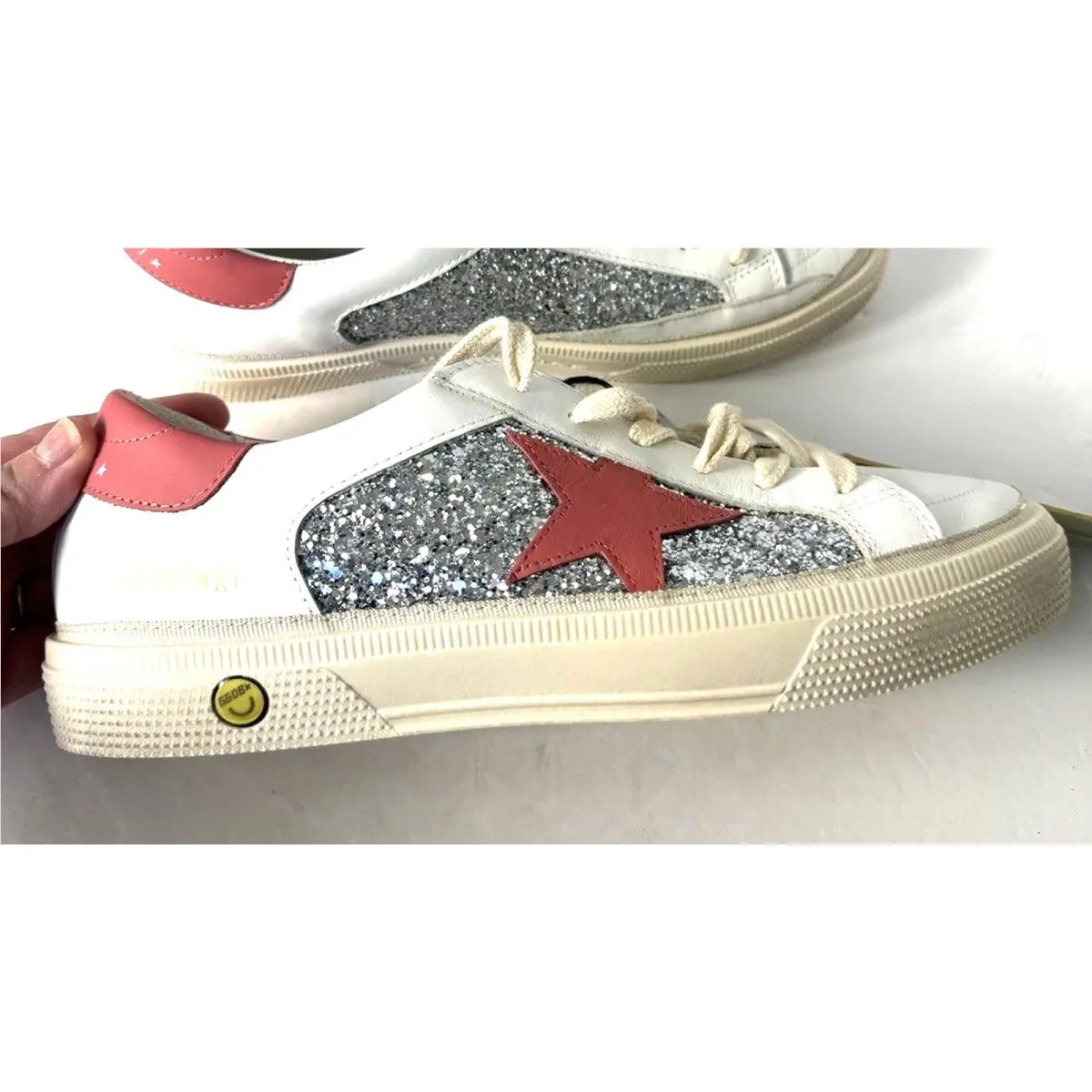 Golden Goose shoes - Golden Goose May - May - GTF00715F00608570208 - White 5