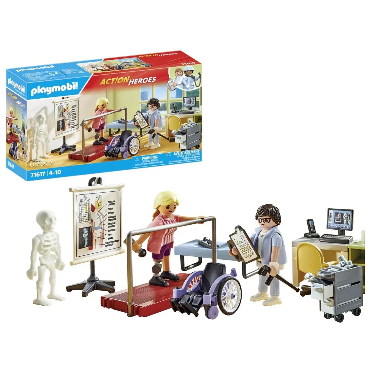 Playmobil Action Heroes 71617 Orthopedie Zorgvuldige Behandeling Van Patiënten