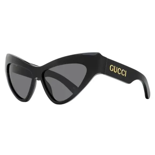 Gucci Extreme Cat Eye Sunglasses GG1294S 001 Black 57mm