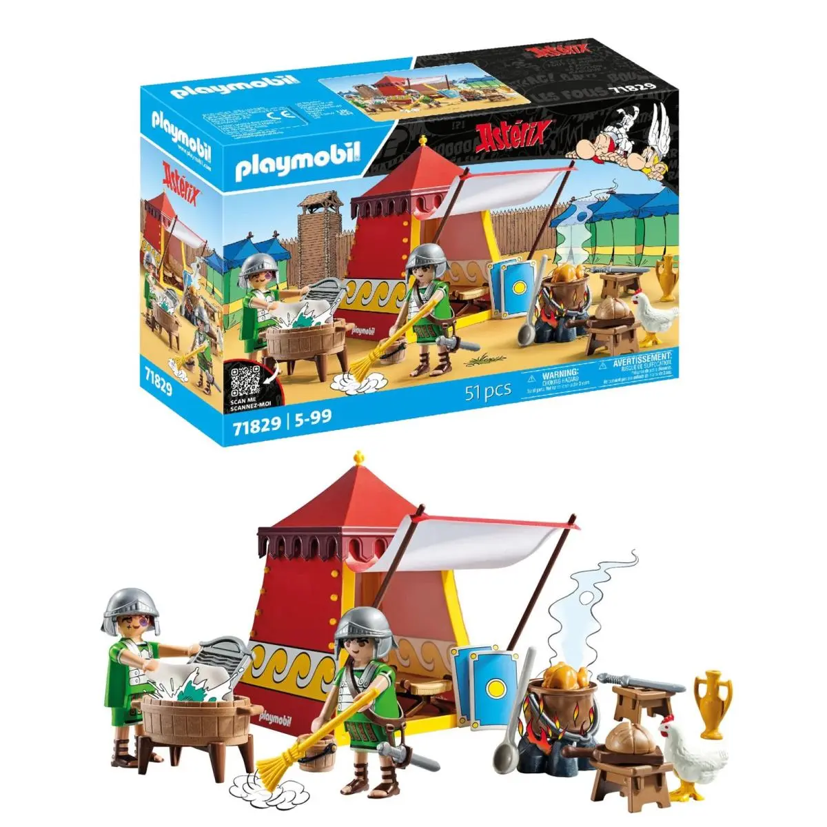 Playmobil Asterix Legionair Tent Asterix Speelset Asterix en Obelix Av