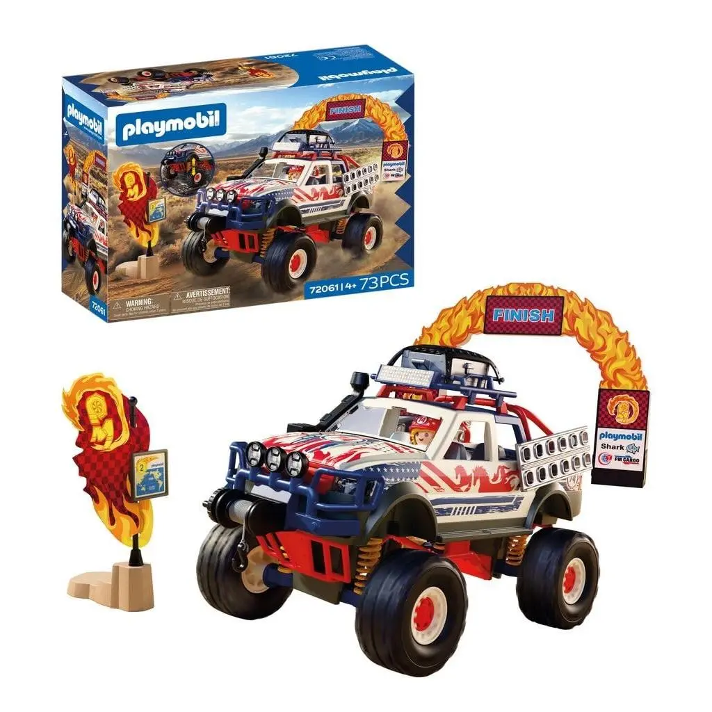 Playmobil Cars Offroad Truck Off-road Vehicle with Winch and Bridge Plates