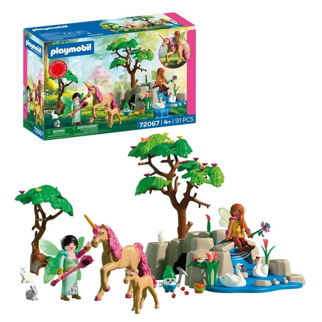 Playmobil Fantasie Magie Feeënuitje 2 Feeën Eenhoornfamilie Joyling Met E