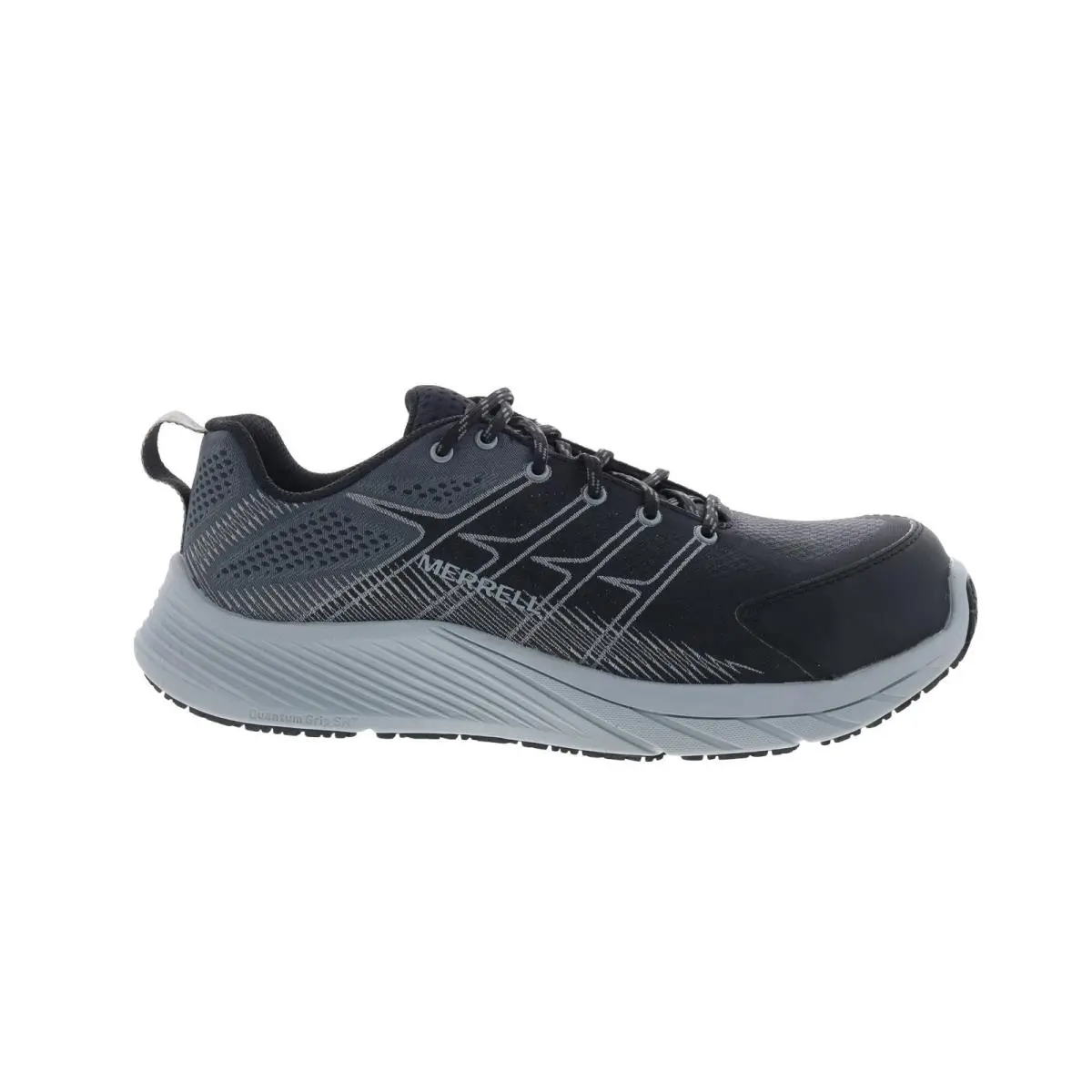 Merrell Moab Flight CF Carbon Toe Mens Black Wide Work Safety Shoes